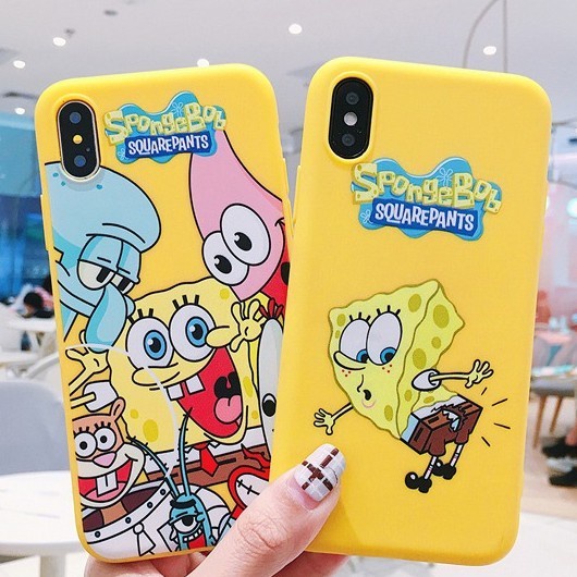 SPONGEBOB 2 hardcase fullprint case iphone 5c 5 5s 6 7 8 6s plus x xs xr max 15 pro max