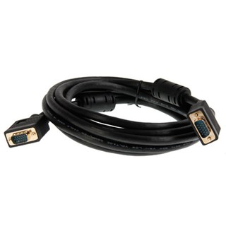 Cable VGA M / M 3M Gold Head (Black)