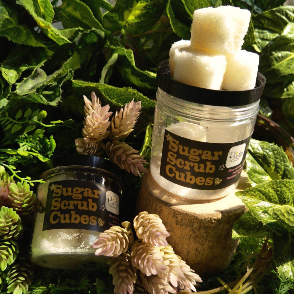 Pinto Natural Sugar Body Soap Scrub สบู่สครับน้ำตาลขัดผิวกาย เพื่อผิวหอมเรียบเนียนไม่แห้งตึง