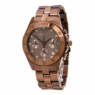 Marc Jacobs Blade Quartz Brown Dial Womens Watch MBM3121