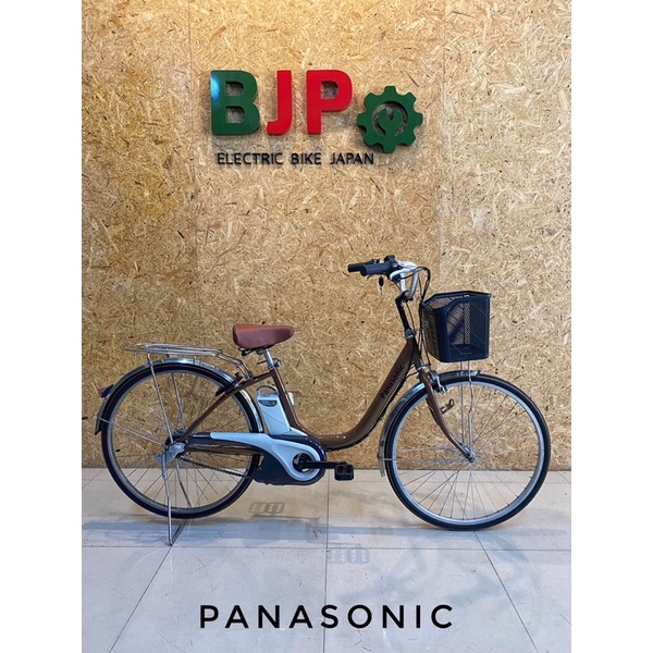 จักรยานแม่บ้านไฟฟ้าแบรนด์ญี่ปุ่น ยี่ห้อ Panasonic ปั่นและบิดได้