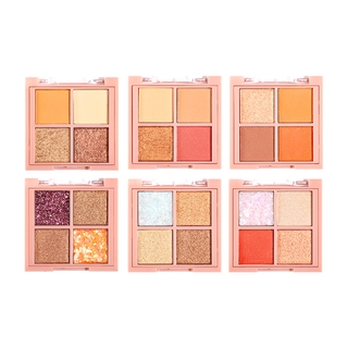 【Ready to Ship】มินิสี่สีอายแชโดว์ Palette Matte เลื่อม