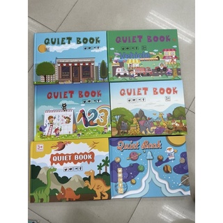 Busy Book Quiet Book พร้อมส่ง หนังสือเงียบสำหรับเด็กน้อย พาลูกห่างจอ