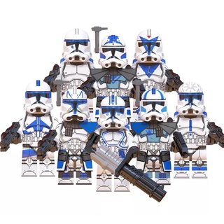 ฟิกเกอร์ Stars War Minifigures ARC Trooper Clone Storm Troopers Block ของเล่นสําหรับเด็ก