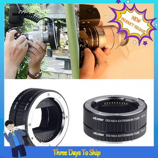 อะแดปเตอร์ moonstar Viltrox DG-NEX Auto Focus Macro Extension Tube Lens สำหรับ Son-Y E Mount