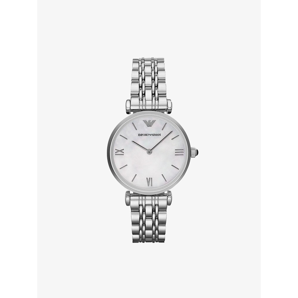 นาฬิกา EMPORIO ARMANI Classic Mother of Pearl Dial - Silver AR1682 ของแท้100%