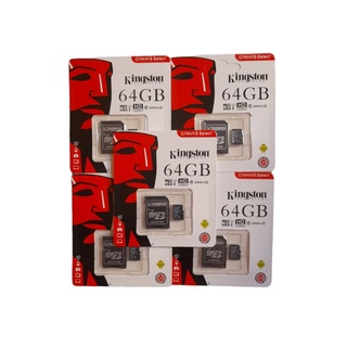 การ์ดหน่วยความจำ Class 10 SD64GB ราคาพิเศษ