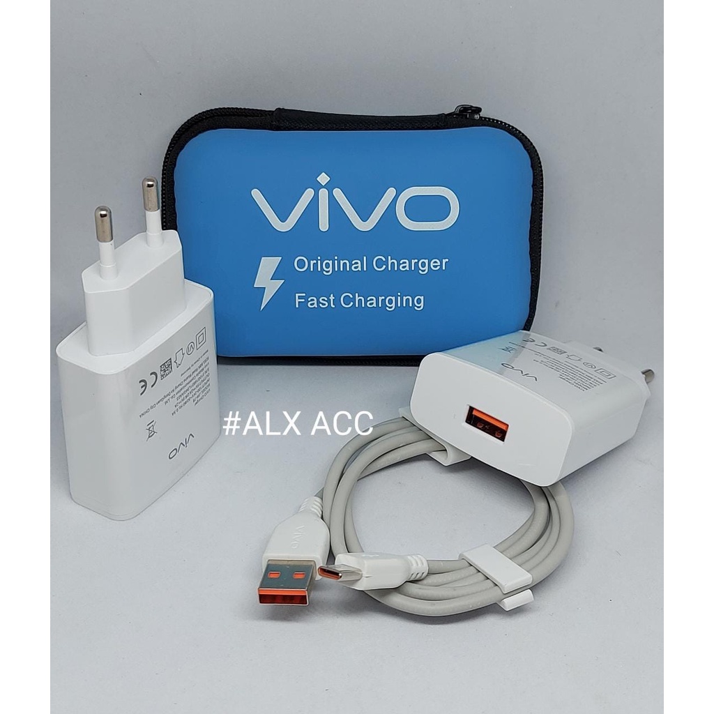 เครื่องชาร์จ VIVO S1 PRO Y21 Y31 Y33S V17 V17 PRO V19 FAST CHARGING DUAL ENGINE QUALCOMM QC 3.0