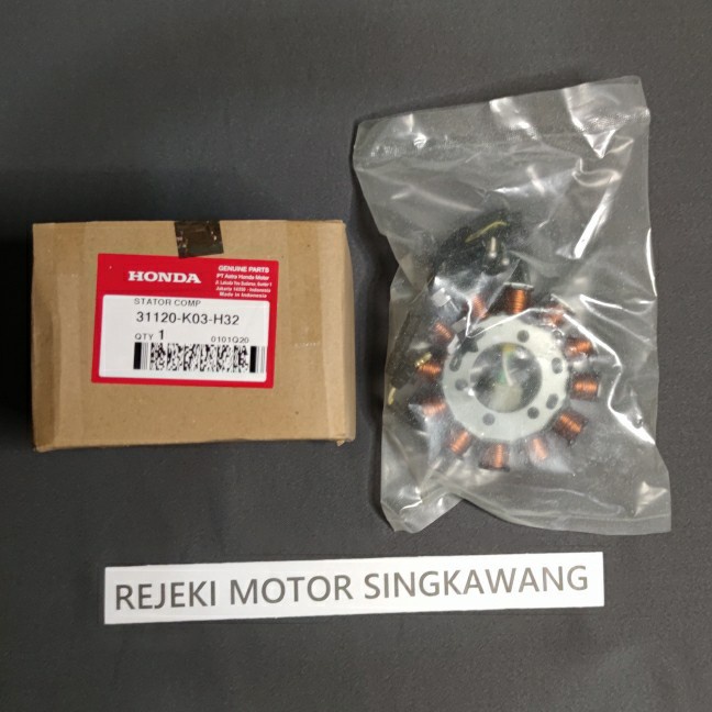 [RM] ต้นฉบับ 100% Spull (Stator Comp) Honda Revo FI 31120-K03-H32