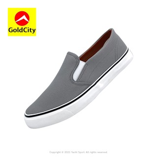 รองเท้าสลิปออน Gold City รหัส NS011 สีเทา