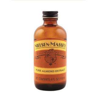 Nielsen-Massey Pure Almond Extract 4 Oz. กลิ่นอัลมอนด์สกัด (118 ml) (05-7571)