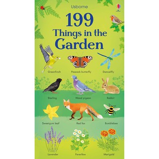 DKTODAY หนังสือ USBORNE 199 THINGS IN THE GARDEN (AGE 2+)