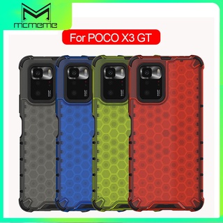 5 สีเคสกันกระแทก เคสใสรังผึ้ง Xiaomi Mi POCO X4 X3 NFC F4 F3 GT M3 M4 Pro 5G