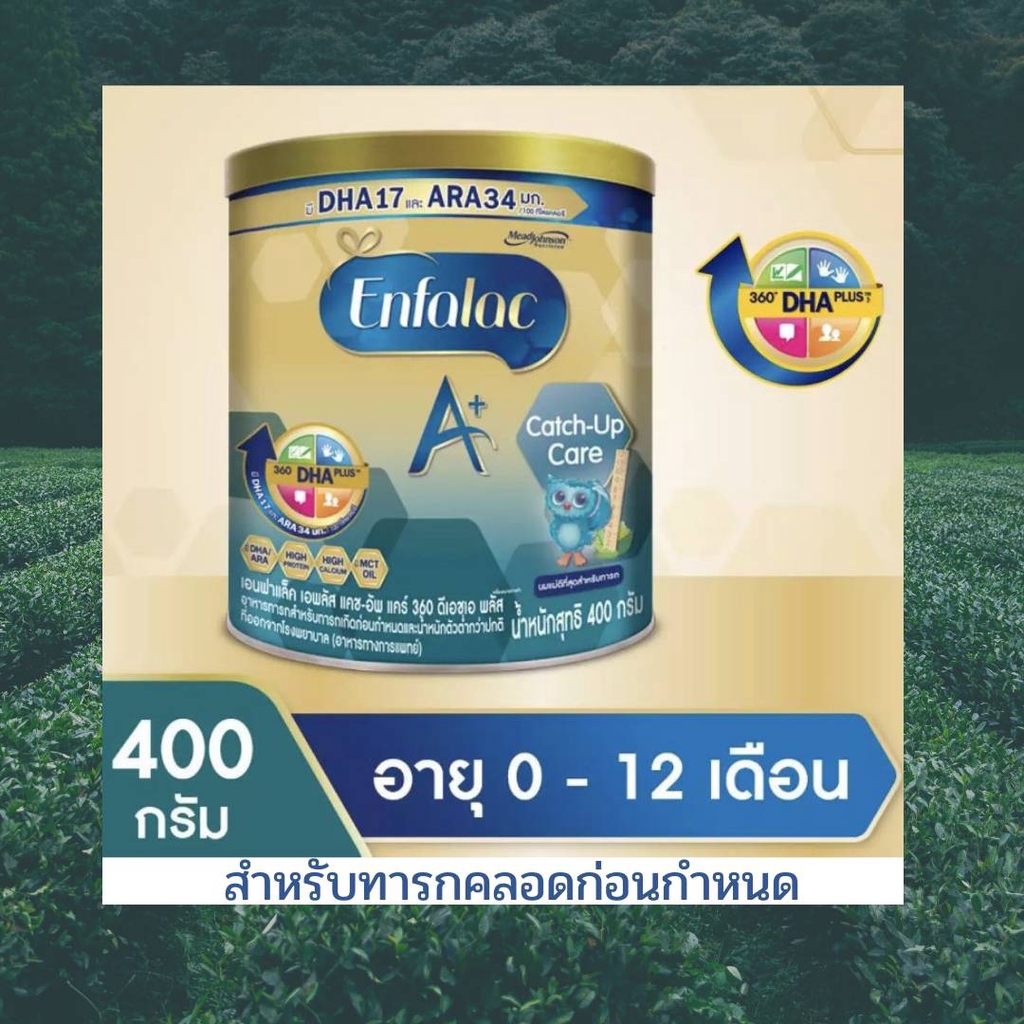 เอนฟาแลค เอพลัส แคชอัพแคร์ สำหรับทารกคลอดก่อนกำหนด Enfalac A+ Catch-up Care ขนาด 400g