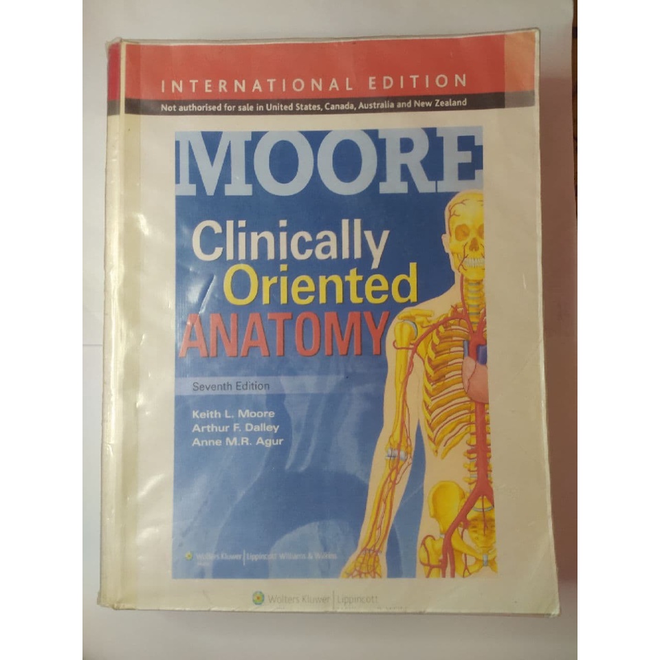 [PRELOVED/USED MEDICAL BOOK] Moore/Greys Anatomy, Marks Basic Medical Biohemistry, Anatomyของมนุษย์,