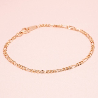 Grace Fine Jewelry สร้อยข้อมือ 9K ลาย Figaro