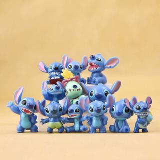 Lilo &amp; Stitch Anime Action Figure โมเดลตุ๊กตาของเล่นสําหรับเด็ก