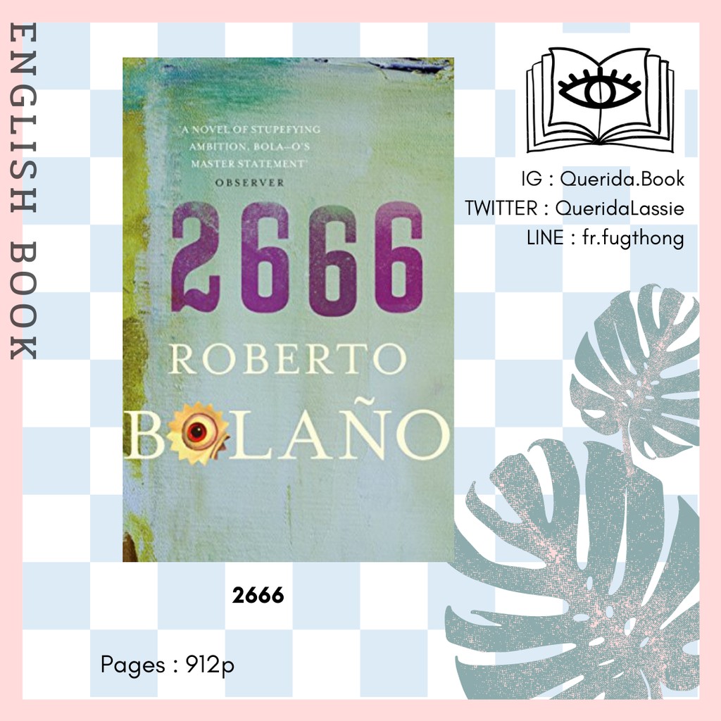 Querida หน งส อภาษาอ งกฤษ 2666 By Roberto Bolano Shopee Thailand