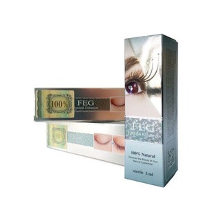 FEG Eyelash enhancer 3ml. เซรั่มบำรุงขนตายาว และ เซรั่มบำรุงขนคิ้ว ของแท้100%(พร้อมส่ง)ส่งฟรีลทบ.✔️