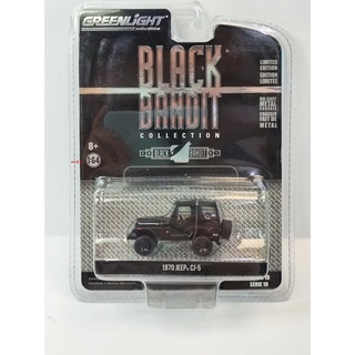 โมเดลรถจี๊ป รุ่น GreenLight 1: 64 Gang Series 19 1970 Jeep CJ-5 ของเล่นสําหรับเด็ก