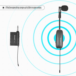 Baomic Bm - 12 / V 2 Uhf ระดับมืออาชีพไมโครโฟนไร้สาย