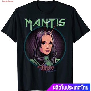 เสื้อยืดแขนสั้น  Mantis Guardians of Galaxy 2 Circle Graphic T-Shirt Popular T-shirts