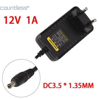 COU อะแดปเตอร์ 12 V 1A AC to DC Switching Power Supply Adapter ( 3.5 มม. x 1.35 มม. )