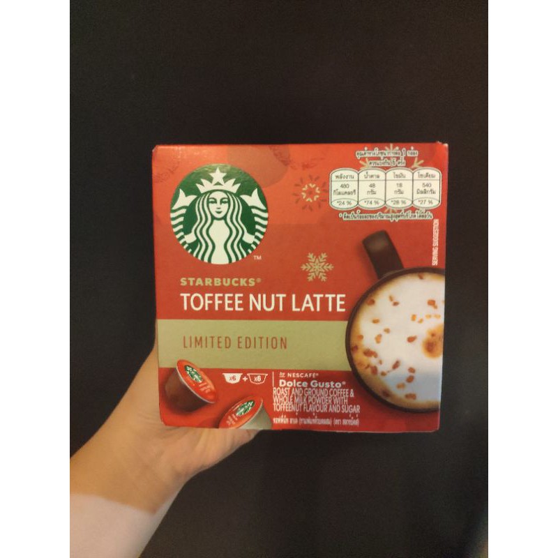 STARBUCKS® TOFFEE NUT LATTE NESCAFE Dolce Gusto Capsule