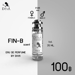 กลิ่น มาดามฟินดำ FIN-B ‼️ติดทน 8-12 ชม. ‼️ขนาด 35ML.   ✅สินค้ามีปัญหาเคลมได้