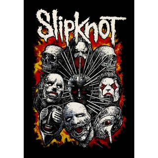 โปสเตอร์ Slipknot สลิปน็อต Heavy Metal Rock Music Poster รูปภาพติดห้อง ตกแต่งผนัง โปสเตอร์วงดนตรี โปสเตอร์ติดผนัง