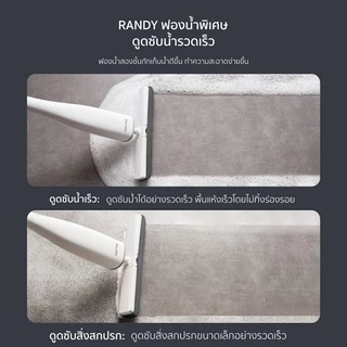 [🔥โค้ดลด ]RANDY ไม้ม็อบฟองน้ำรีดน้ำได้ การออกแบบที่ทันสมัย ตั้งได้ ประหยัดพื้นที่ มินิมอล มูจิ