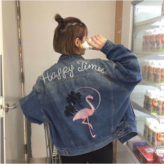 💕 jacket flamingo