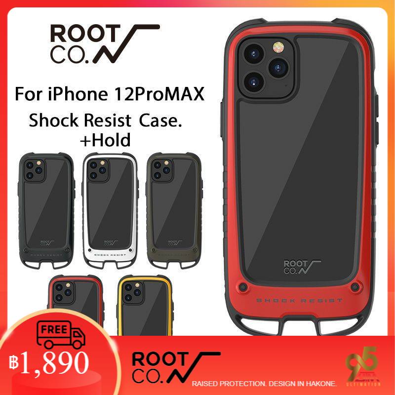 iphone12promax,iphonecase  GRAVITY Shock Resist Case +Hold. By Root Co.[เคส iphone]