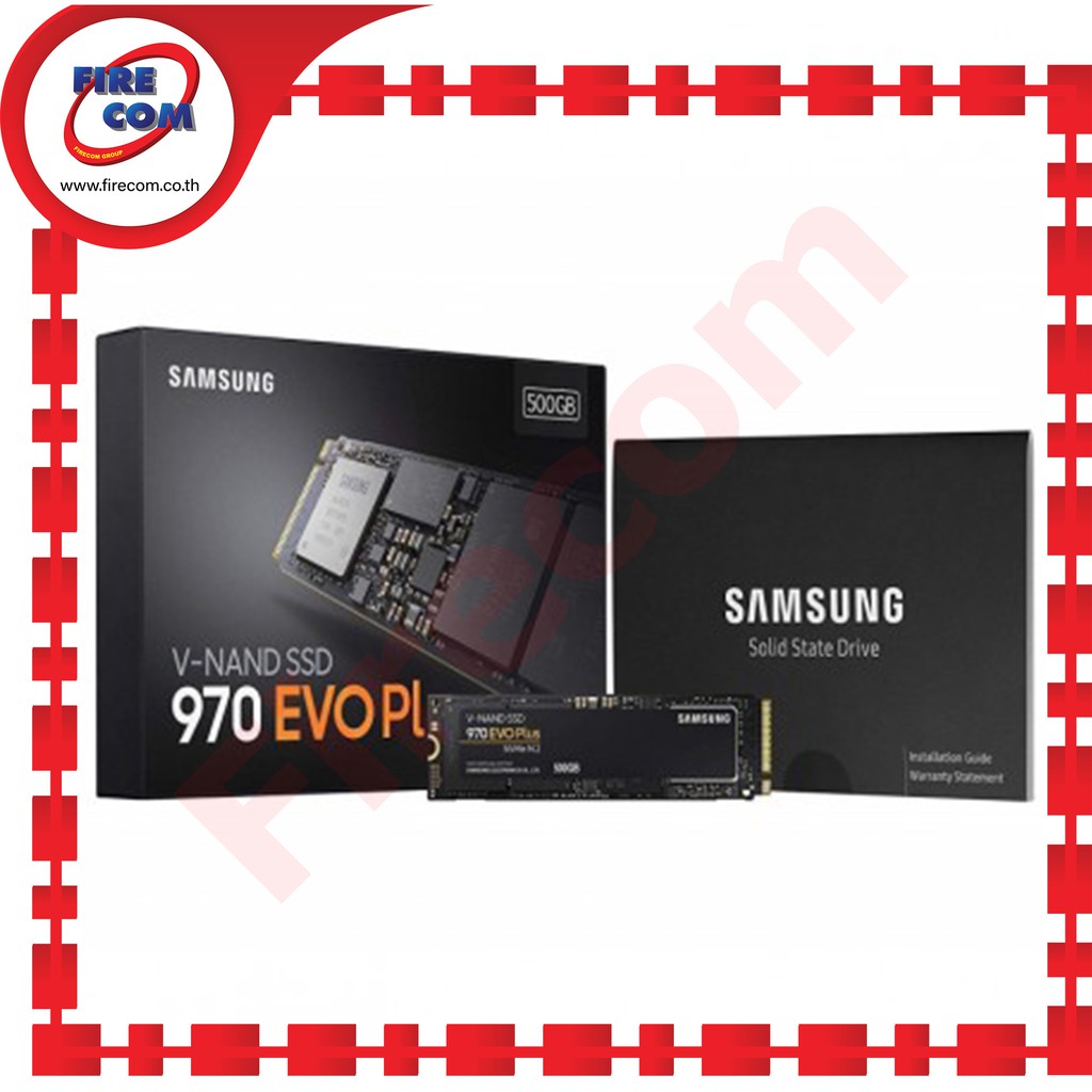 ฮาร์ดดิส SSD M.2 Samsung 500Gb 970EVO Plus M.2 NVMe SSD Solid State Drive(MZ-V7S500BW) สามารถออกใบกำกับภาษีได้