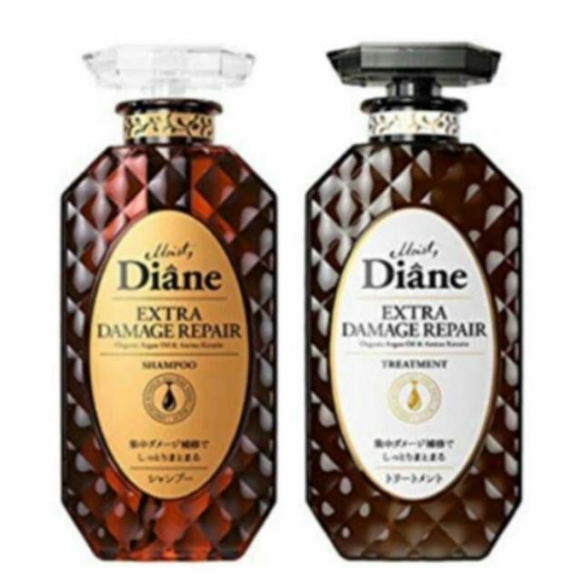 Moist Diane Extra Damage Repair Shampoo & Conditioner 450 ml.