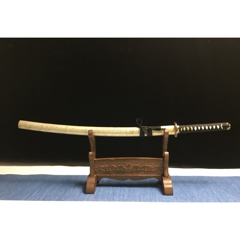 [-Katana'Samurai'ชิราซายะ -] ดาบซามุไร มีดซามุไร คาตานะ Sword ดาบญี่ปุ่น มีดญี่ปุ่น ดาบนินจา แท้ มีดปา มีดเดินป่า มีดพก