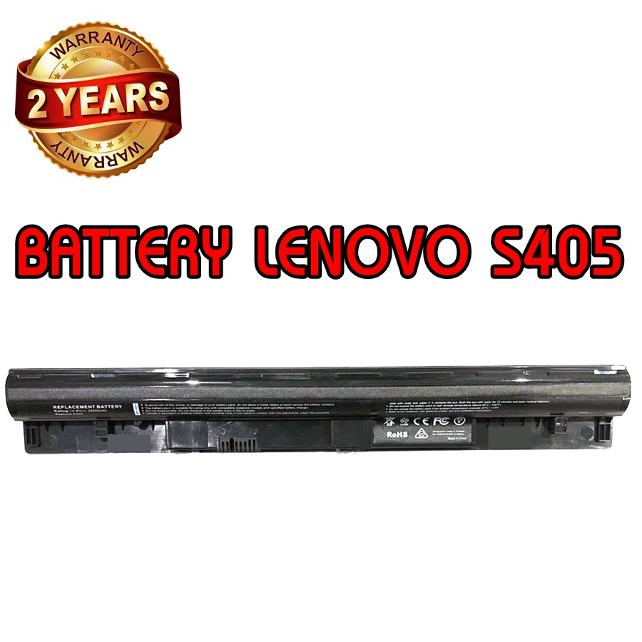 รับประกัน 2 ปี BATTERY LENOVO S405 แบตเตอรี่ เลอโนโว IdeaPad S300 S310 S400 S400U S410