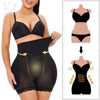 LANFEI สะโพก Enhancer ควบคุมกางเกงเอวสูงไม่มีรอยต่อ Butt Lifters ผู้หญิง Push Up Big Fake Ass Body Shaper เซ็กซี่ตาข่าย Shapewear