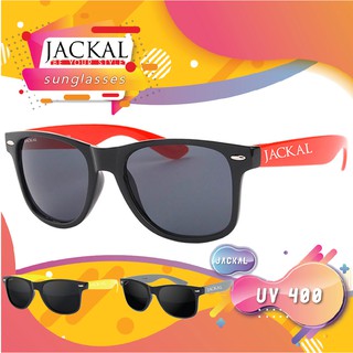 JACKAL SUNGLASSES แว่นตากันแดด รุ่น TRAVELLER JS076 JS077 JS083 Black Lens