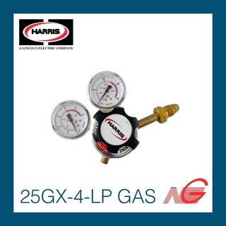 เกจ์แก๊ส HARRIS LPG หน้าปัดใหญ่ รุ่น 25GX-4-LP GAS