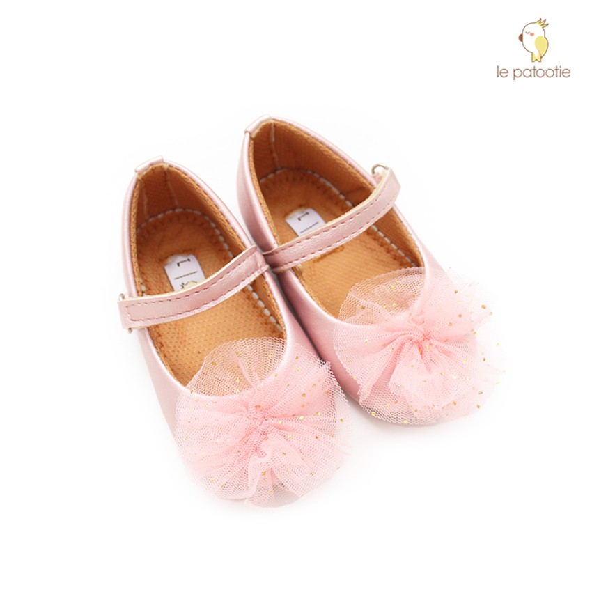 LE PATOOTIE Prewalker Shoes รองเท้าแตะเด็กผู้หญิง (0-2 ปี) - Hana Pink
