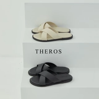 🔥 ลด 30% โค้ดคุ้ม THEROS รองเท้าแตะสไตล์ minimal งาน craft