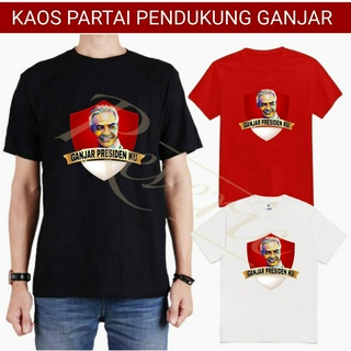 เสื้อยืด พิมพ์ลาย My Presidents GANJAR 30S สําหรับผู้ชาย