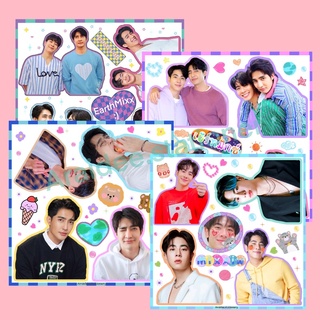 สติ๊กเกอร์ เอิร์ทมิกซ์ (ไม่ไดคัท /กันนำ้) อ่านรายละเอียดก่อนสั่งซื้อนะคะ🥺🙏🏻