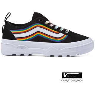 VANS SENTRY OLD SKOOL WC PRIDE BLACK TRUE WHITE SNEAKERS สินค้ามีประกันแท้