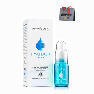 PROVAMED HYAFLASH SERUM โปรวาเมด ไฮยาแฟลช เซรั่ม ฟื้นบำรุง ผิวโทรม ขาดน้ำ ผิวอิ่มฟู ฉ่ำน้ำ 15 ML. [y2594]