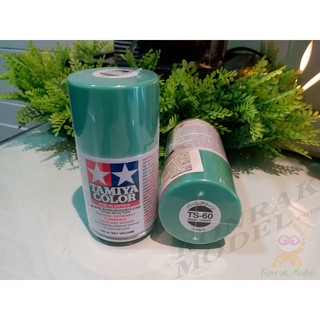 สีสเปย์ Tamiya TS-60 PEARL GREEN 100ML