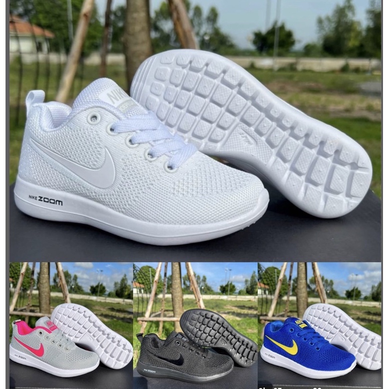 รองเท้าผ้าใบของเด็กNike zoom ตอนนี้ของเข้าเพิ่มแล้วนะคะสินค้าขายดีใส่ได้ทั้งเด็กหญิงและเด็กชายจ้าสินค้าถ่ายจากของจริงจ้า