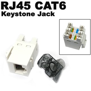 1/5/10pcs Gigabit CAT6 UTP RJ45 Connector CAT6 Module Information Socket Computer Outlet Network Cable Adapter Keystone