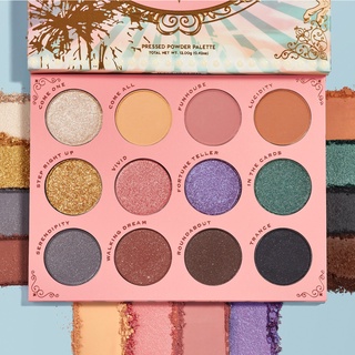 ของแท้ Colourpop Eyeshadows -  Ticket to Dreamland สีใหม่ ลิมิเต็ด  สีโทนน้ำตาล พีช โทป